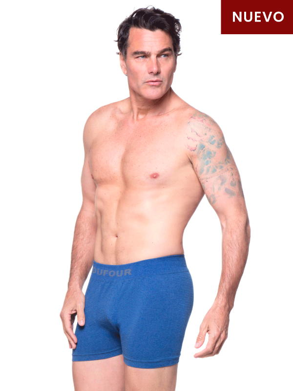 BOXER CORTO LABRADO SIN COSTURA - ART. 11731