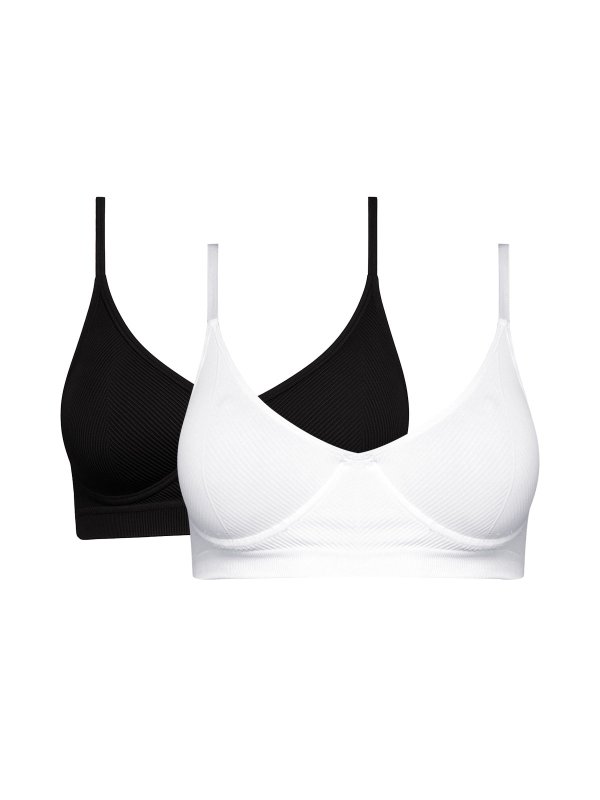 CORPIÑO CON ARO MORLEY DIAGONAL SIN COSTURA - PACK X2 - ART. 6301.2