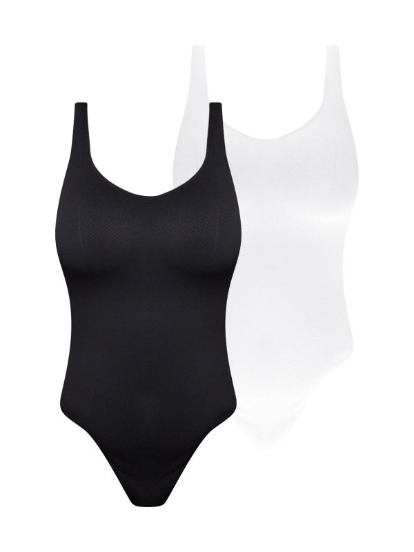 BODY DIAGONAL MORLEY SIN COSTURA - PACK X2 - ART. 6303.2