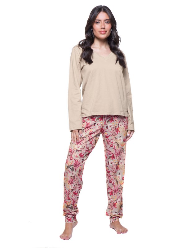 Pijama flores