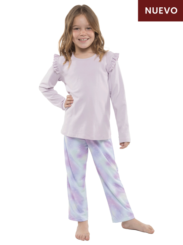 PIJAMA NIÑA ARCOIRIS - ART. 7458